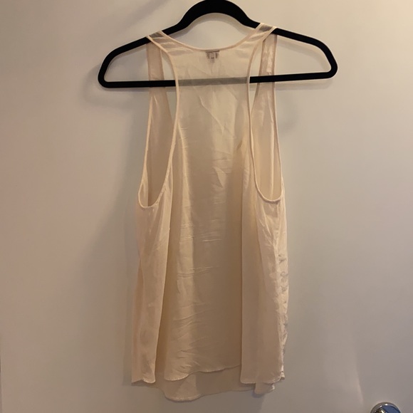 Wilfred silk top in sheer white. Size small - Picture 3 of 3